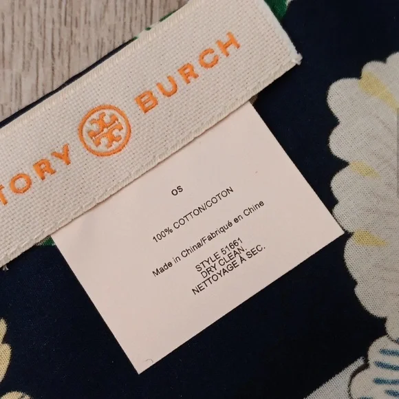 Tory Burch Multicolor Floral Scarf